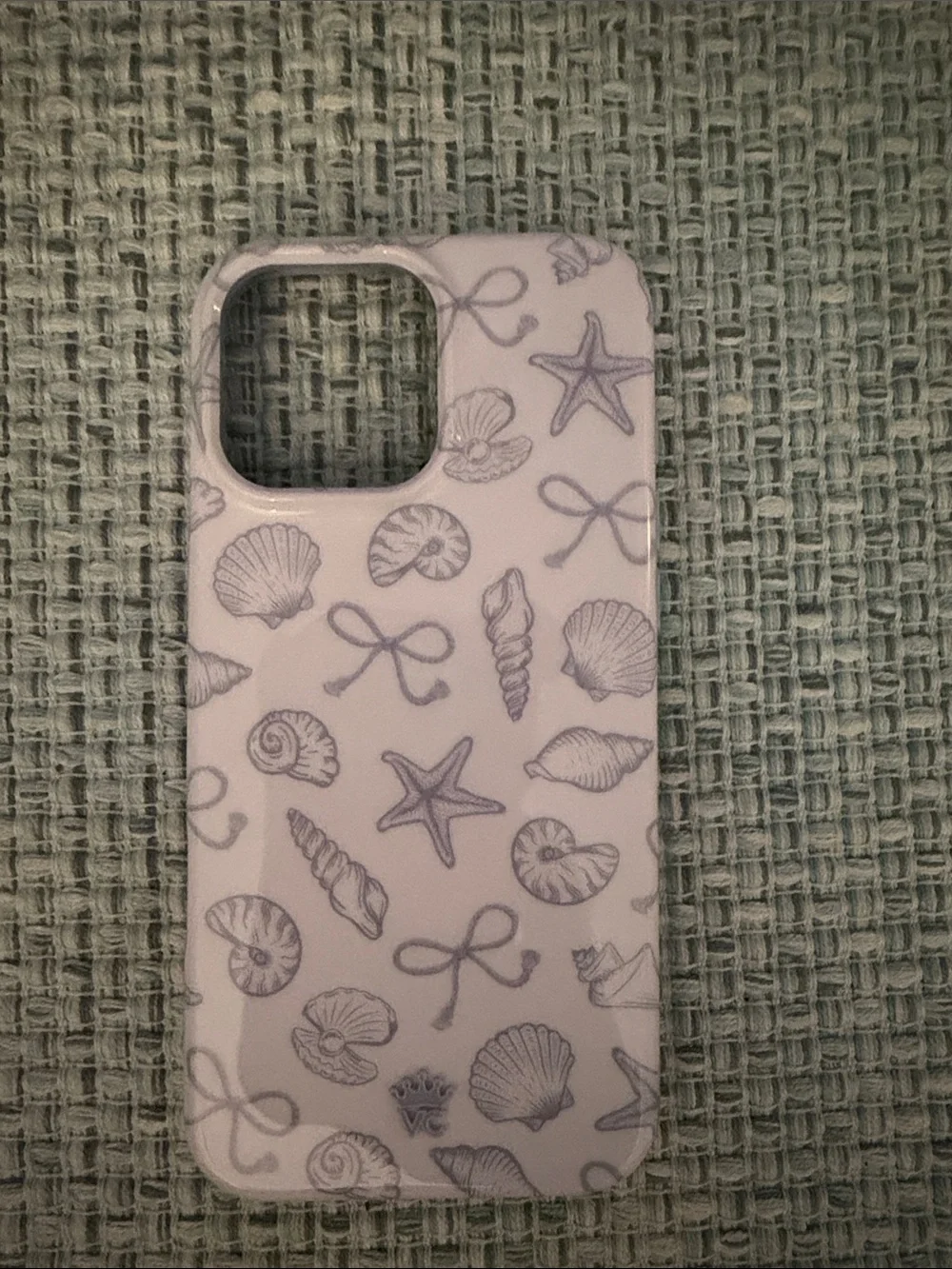 Seashell Pattern White iPhone 16 pro max Case